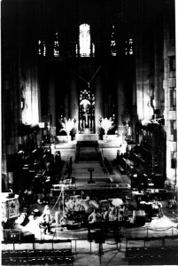 Paul Winter began his winter solstice celebrations at the cathedral in 1980