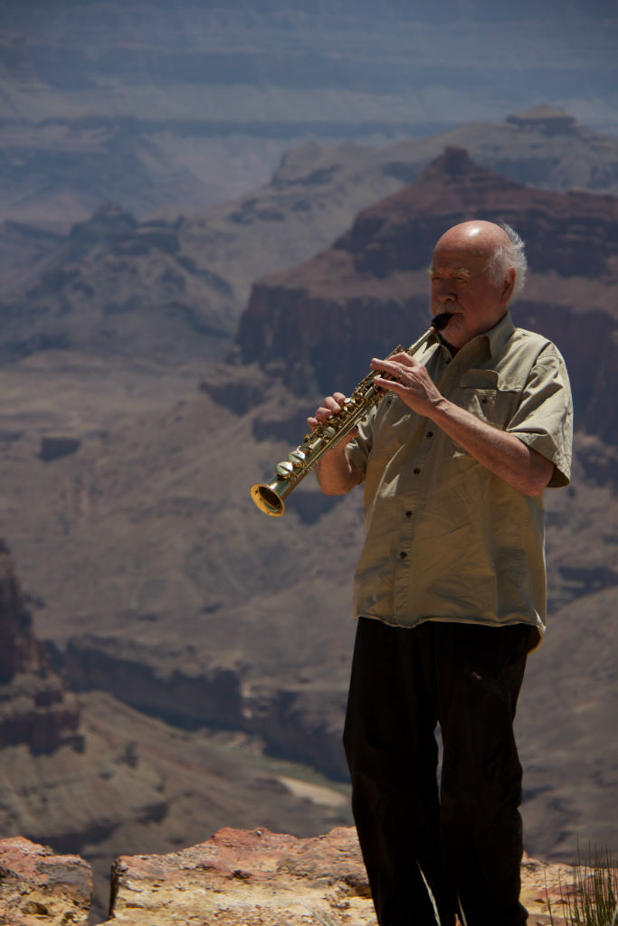 Paul Winter at the Grand Canyon, 2015