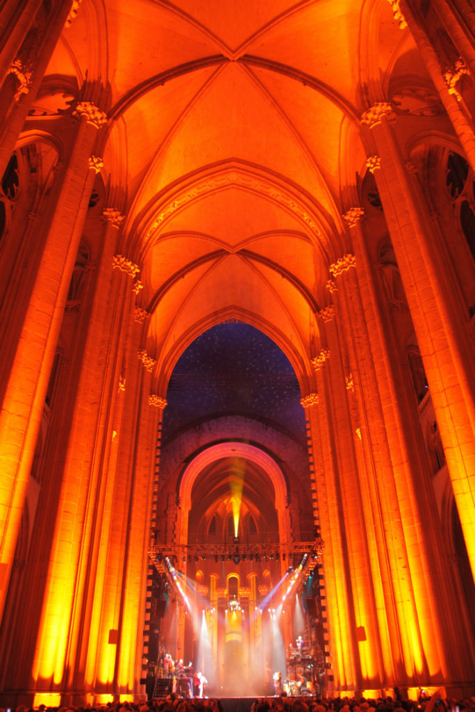 Cathedral of St. John the Divine Lights Up Columns for Pride Month - The  Brasilians